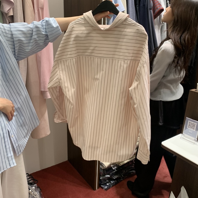 PEANUT BUTTER韓國直郵女裝新品26春夏休閑時尚襯衫蕾絲衫PEANUT BUTTER襯衫/蕾絲衫