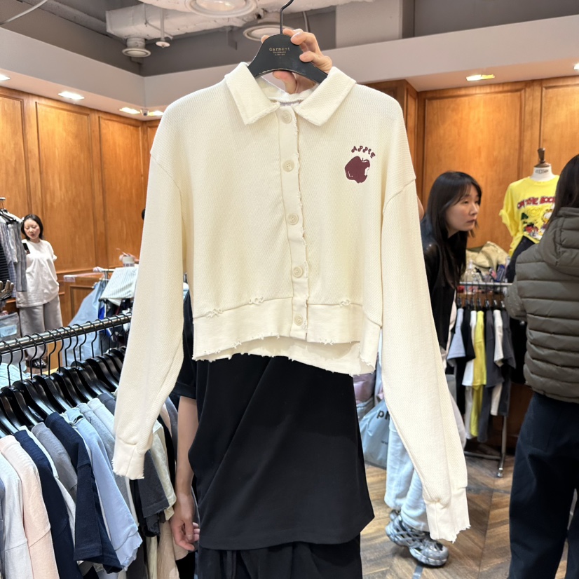 GARMENT-P東大門直郵女裝新品推薦休閑熱賣人氣26春夏衛衣GARMENT衛衣圖色2