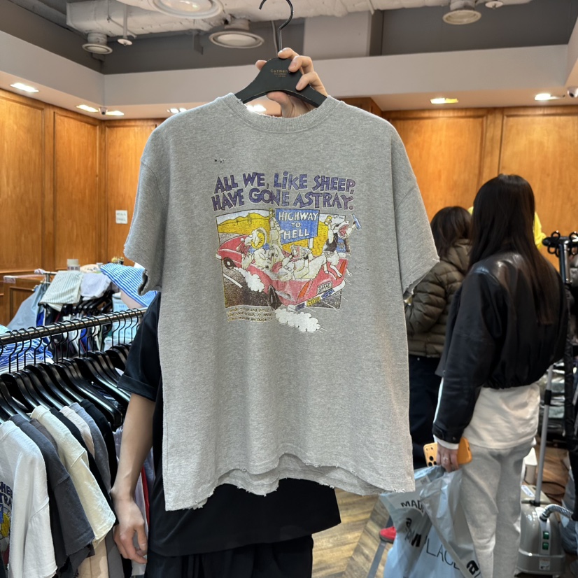 GARMENT-P東大門直郵女裝新品人氣熱賣休閑26春夏推薦T恤GARMENTT恤圖色1