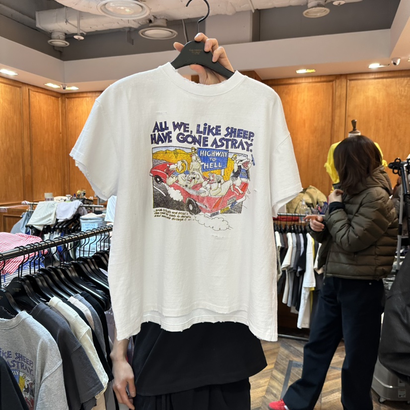 GARMENT-P東大門直郵女裝新品人氣熱賣休閑26春夏推薦T恤GARMENTT恤圖色2