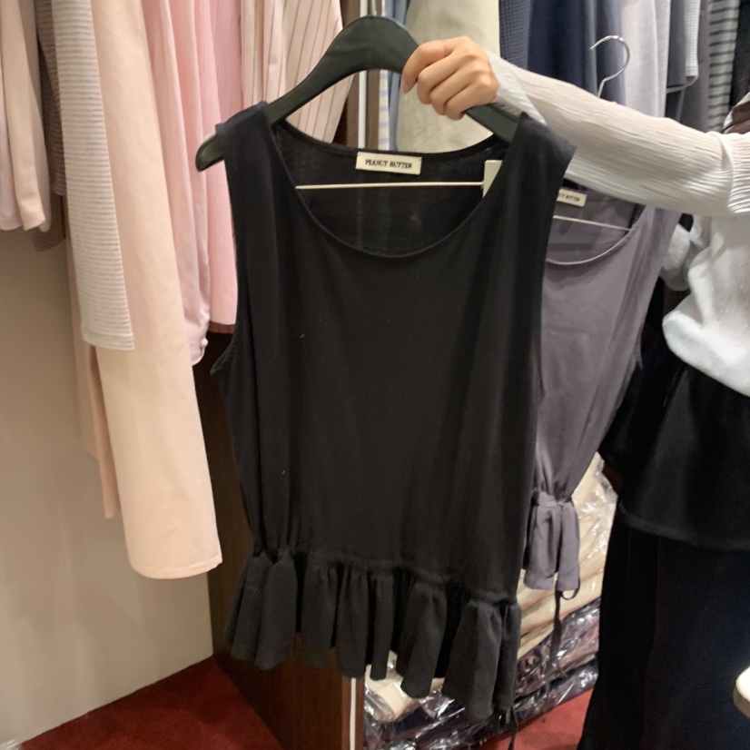 PEANUT BUTTER東大門實拍女裝新款職業人氣推薦吊帶背心PEANUT BUTTER吊帶/背心圖色3