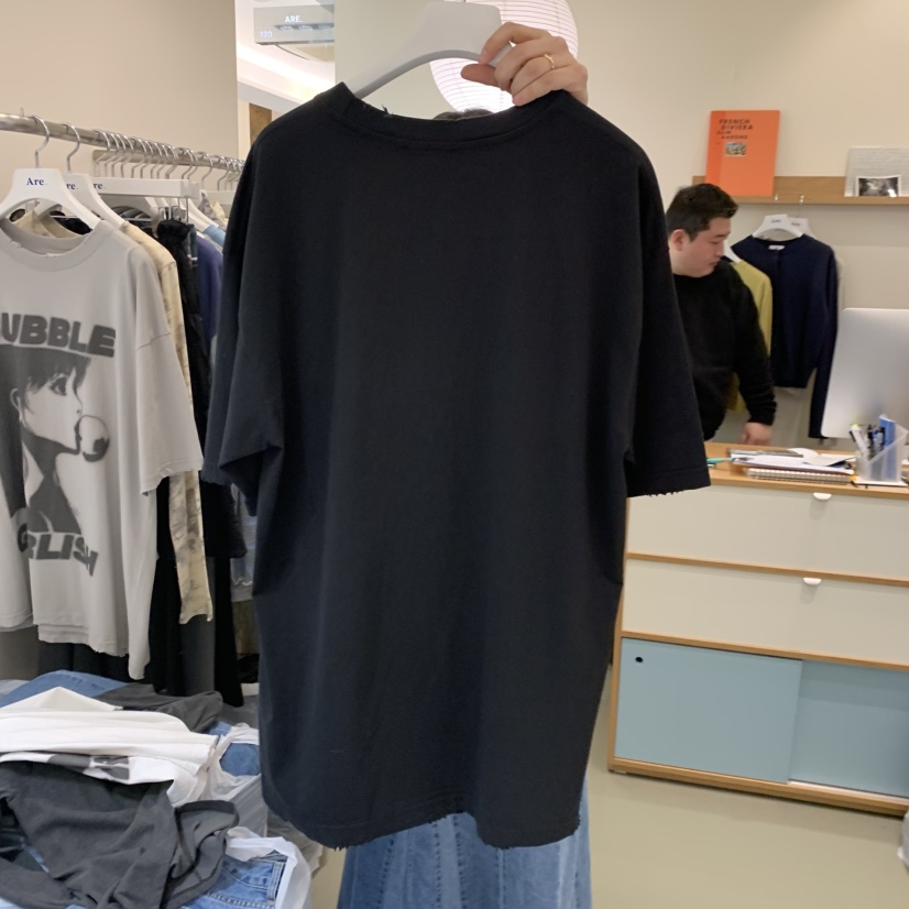 ARE東大門直郵女士新款推薦熱賣真品休閑人氣職業T恤復古ARE YOU/ARET恤