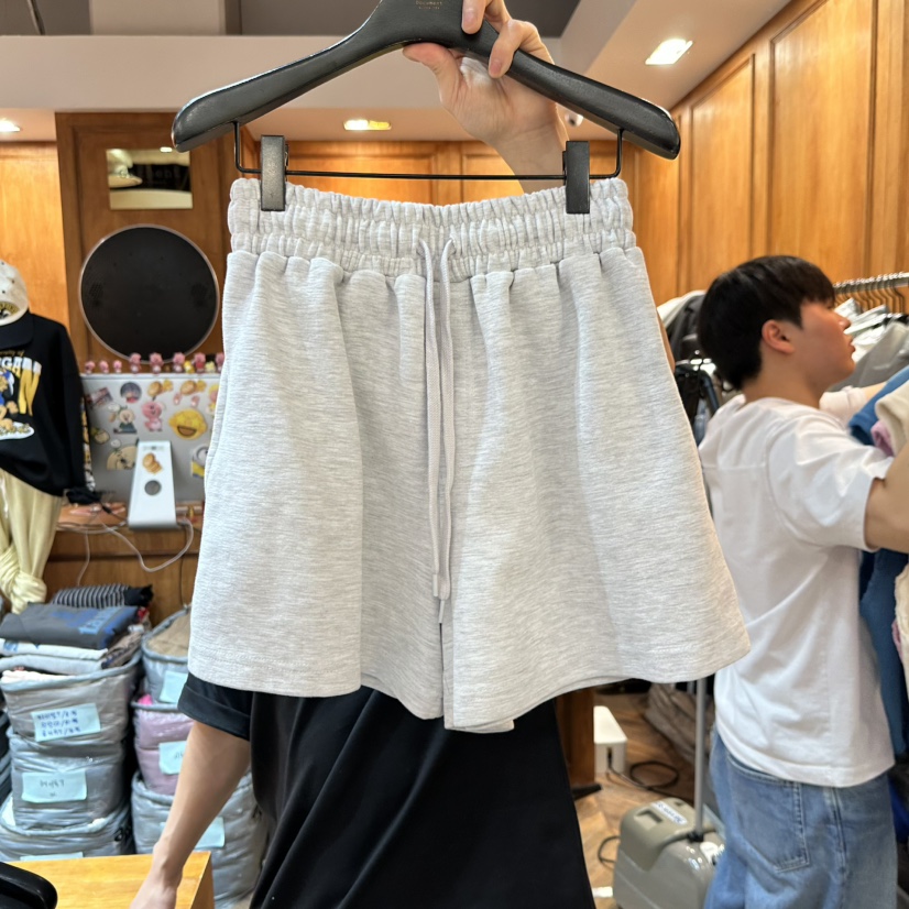 GARMENT-P東大門代購女裝新品時尚推薦職業26春夏熱賣短褲GARMENT短褲圖色8灰白色