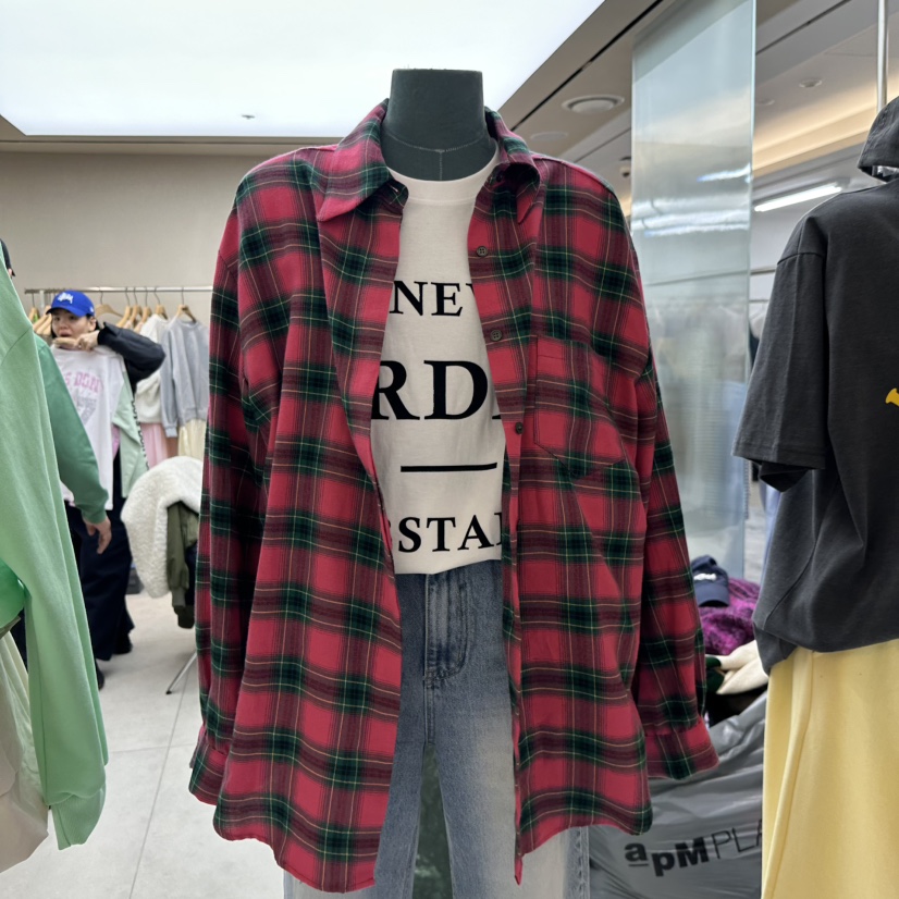 FORMING-P東大門代購女裝新款人氣26春夏襯衫蕾絲衫不含內搭FORMING-P襯衫/蕾絲衫圖色1