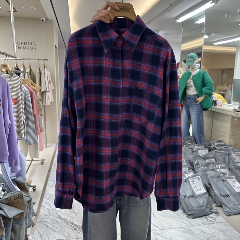 FORMING-P東大門代購女裝新款人氣26春夏襯衫蕾絲衫不含內搭FORMING-P襯衫/蕾絲衫圖色2