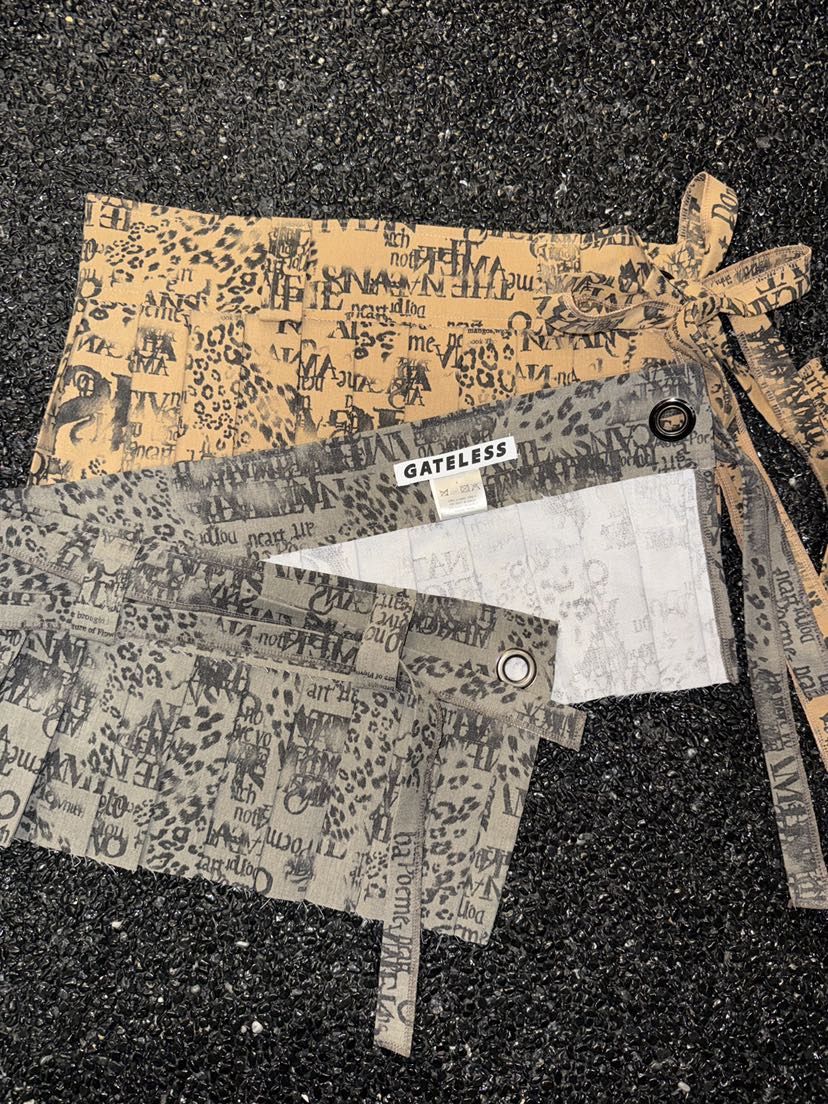 GATELESS東大門直郵女裝新品推薦真品職業人氣休閑短裙褶皺GATELESS短裙