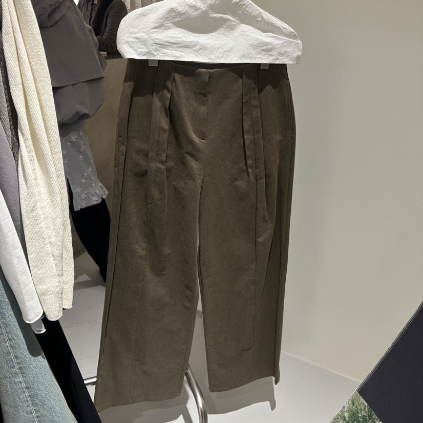 LOVE YOU SO MUCH/MORE THAN YESTERDAY韓國代購女士新款職業休閑褲LYSM/MORE THAN YESTERDAY休閑褲圖色1