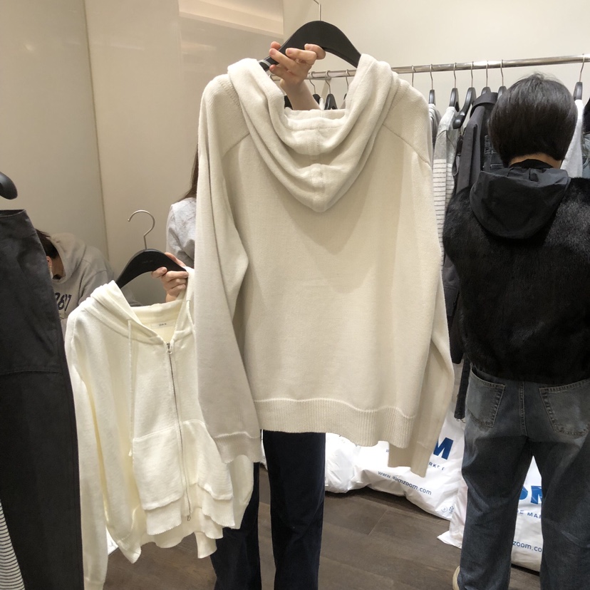 OURIN/THIS IS東大門代購女士新款熱賣夾克連帽拉鏈衫棉質OURIN/THIS IS夾克