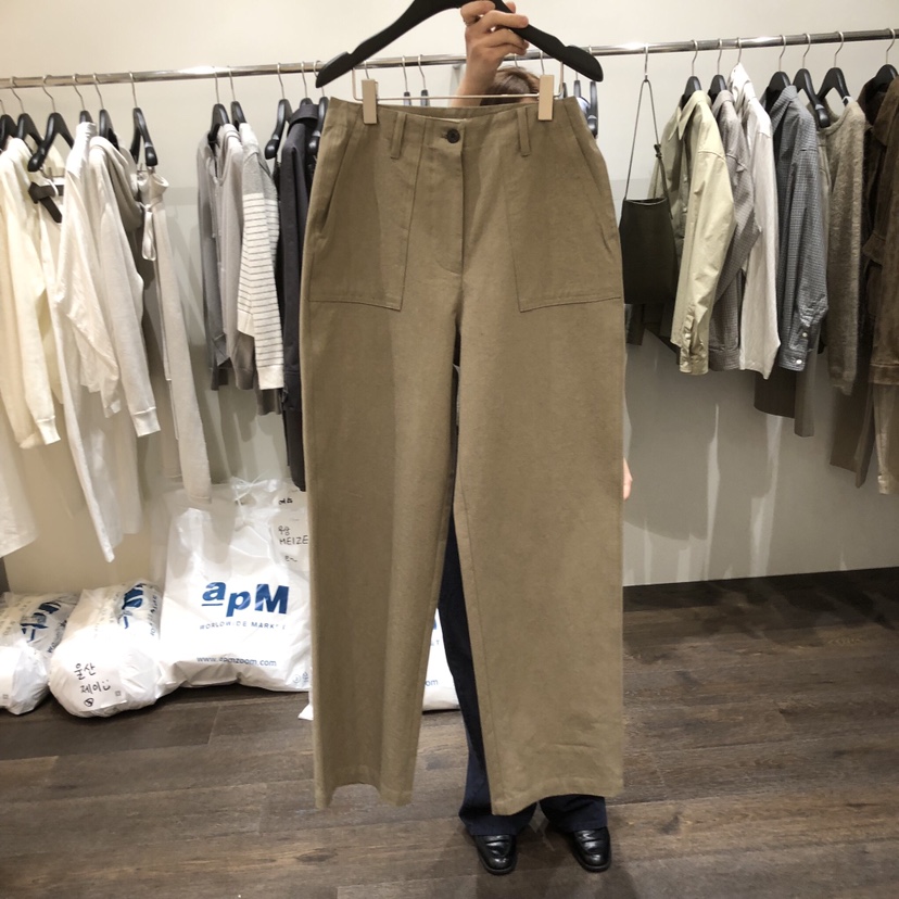 OURIN/THIS IS東大門實拍女士新品休閑熱賣26春夏休閑褲OURIN/THIS IS休閑褲圖色3