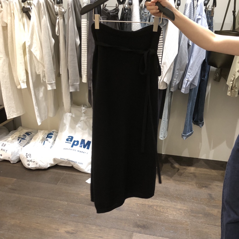 OURIN/THIS IS韓國代購女士新款時尚熱賣半身裙中短裙披肩OURIN/THIS IS半身裙/中短裙圖色3