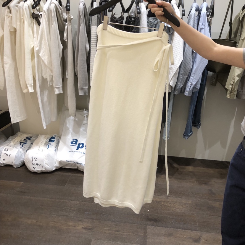 OURIN/THIS IS韓國代購女士新款時尚熱賣半身裙中短裙披肩OURIN/THIS IS半身裙/中短裙圖色4