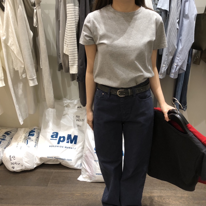 OURIN/THIS IS東大門代購女士新品人氣時尚熱賣推薦T恤棉OURIN/THIS IST恤圖色5