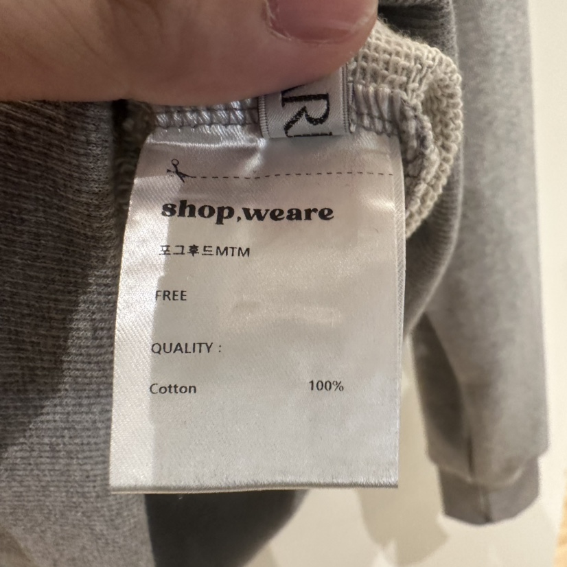 WE ARE/WELOVER東大門實拍女士新款推薦熱賣26春季衛衣SHOP_WE ARE衛衣