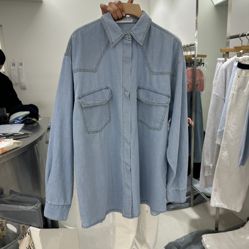 REPELLER東大門代購女裝新款熱賣人氣休閑推薦襯衫蕾絲衫REPELLER襯衫/蕾絲衫圖色1