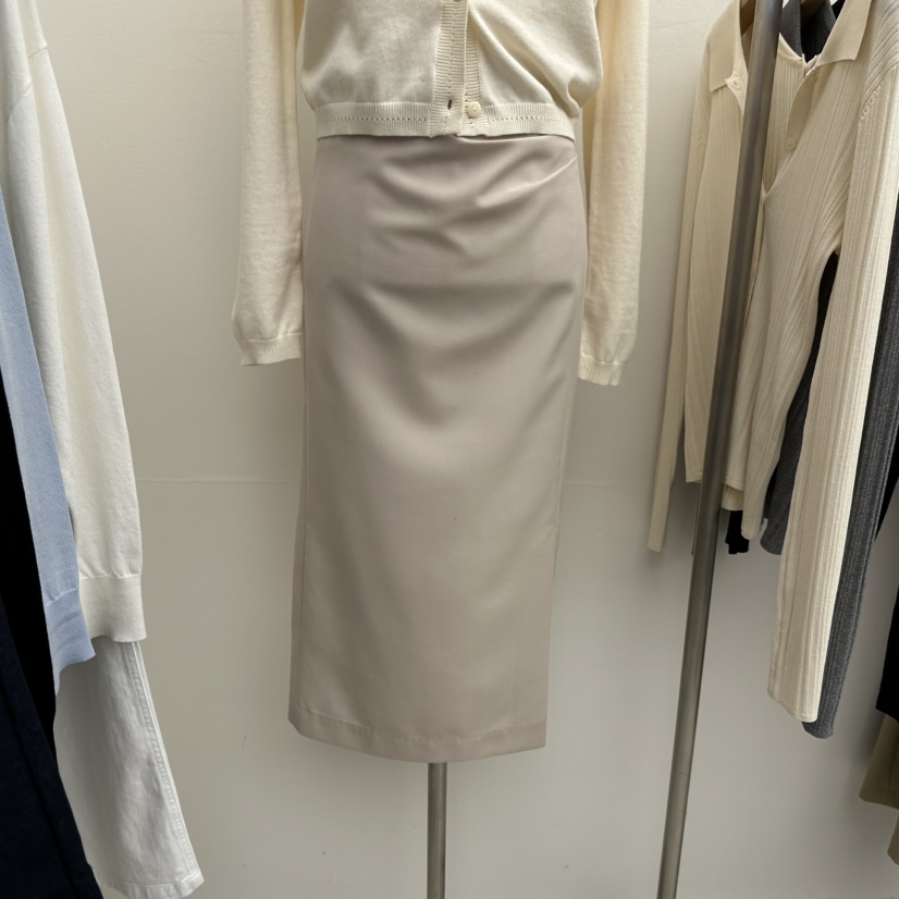 MER東大門代購女裝新品推薦休閑熱賣26春季職業人氣時尚長裙MER/ANGELO BIANCO長裙圖色1