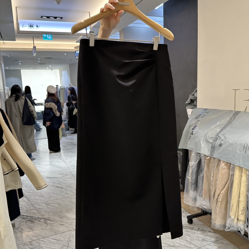 MER東大門代購女裝新品推薦休閑熱賣26春季職業人氣時尚長裙MER/ANGELO BIANCO長裙圖色2