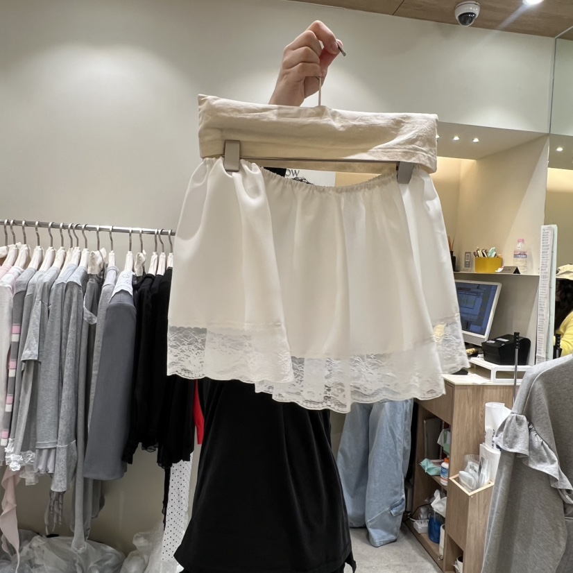 BY FLOW東大門實拍女裝新款人氣推薦26春季職業短裙褶皺BY FLOW短裙