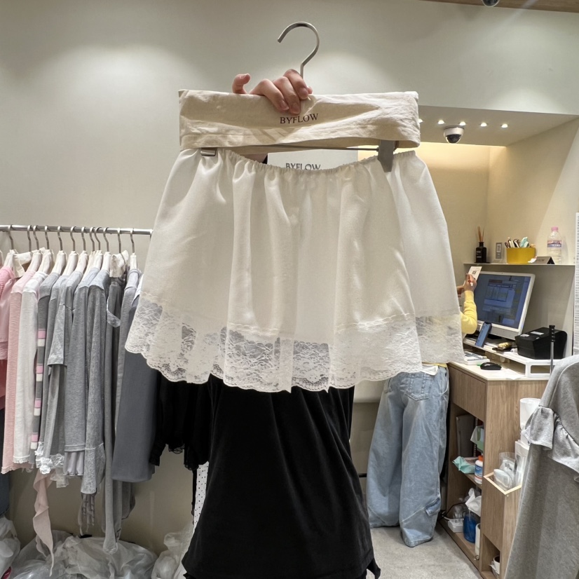 BY FLOW東大門實拍女裝新款人氣推薦26春季職業短裙褶皺BY FLOW短裙圖色2