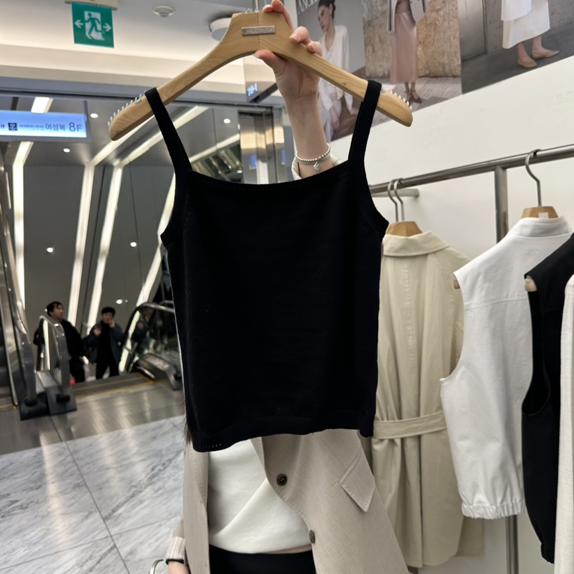 MER韓國代購女士新品休閑26春季熱賣推薦人氣時尚吊帶背心MER/ANGELO BIANCO吊帶/背心圖色2