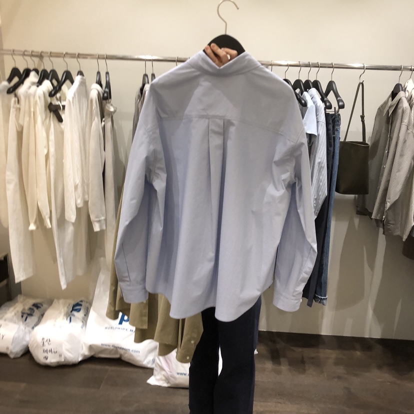 OURIN/THIS IS韓國代購女裝新品26春季休閑人氣襯衫蕾絲衫OURIN/THIS IS襯衫/蕾絲衫