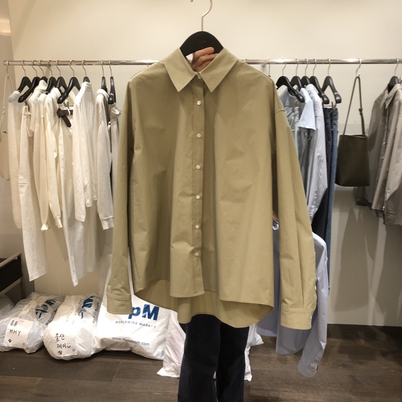 OURIN/THIS IS韓國代購女裝新品26春季休閑人氣襯衫蕾絲衫OURIN/THIS IS襯衫/蕾絲衫圖色2