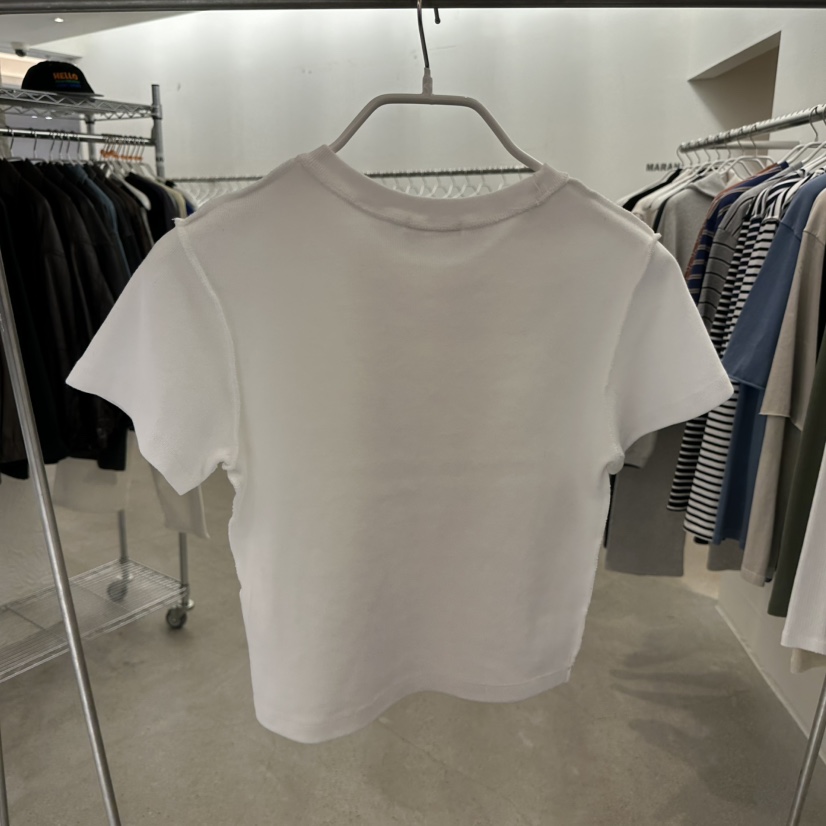 MARAN-P東大門實拍女士新款推薦人氣熱賣休閑職業T恤羅紋MARANT恤