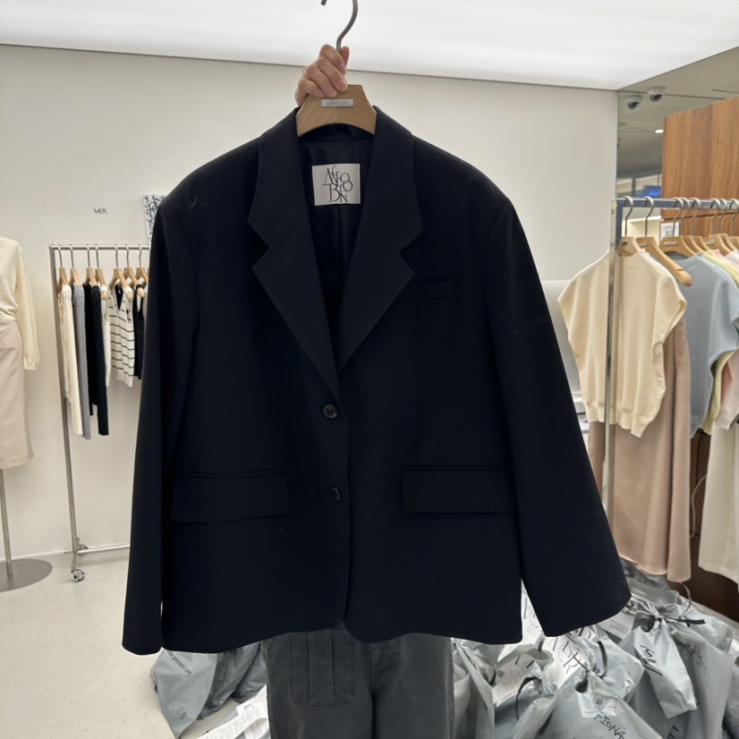 MER韓國直郵女裝新品職業推薦休閑時尚熱賣人氣26春季夾克MER/ANGELO BIANCO夾克圖色2
