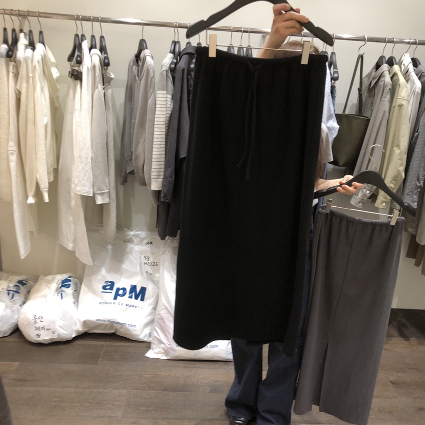 OURIN/THIS IS東大門直郵女裝新品休閑時尚半身裙中短裙OURIN/THIS IS半身裙/中短裙圖色3