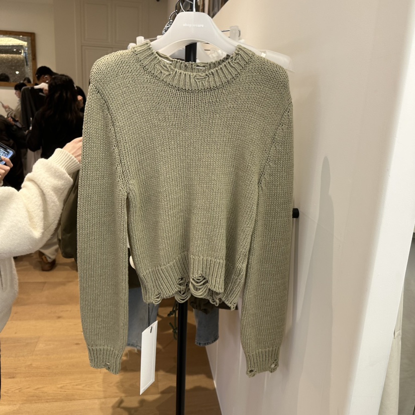 WE ARE/WELOVER東大門實拍女士新品時尚推薦職業熱賣毛衣SHOP_WE ARE毛衣圖色2