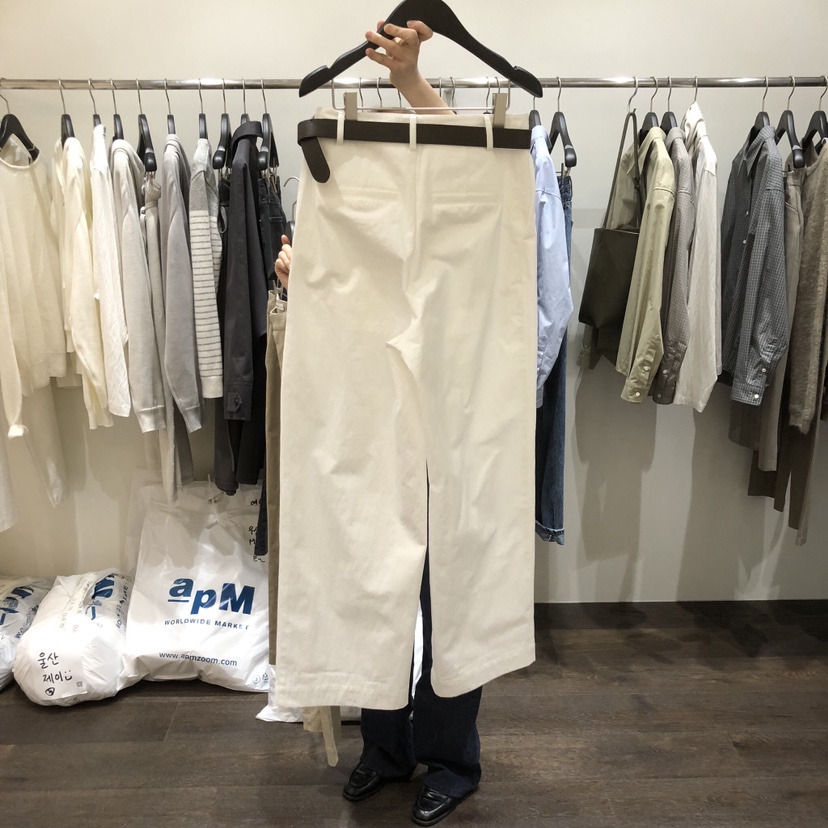 OURIN/THIS IS東大門實拍女士新款熱賣26春季休閑褲不含腰帶OURIN/THIS IS休閑褲