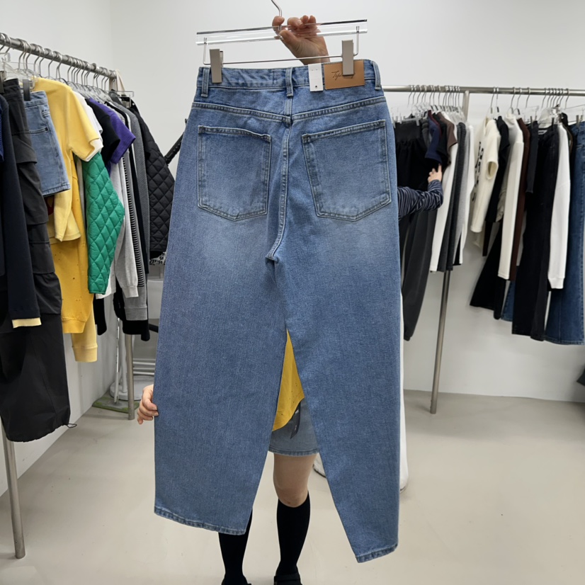 TOPDRESSING東大門代購女裝新款職業推薦時尚26春季牛仔褲TOPDRESSING牛仔褲