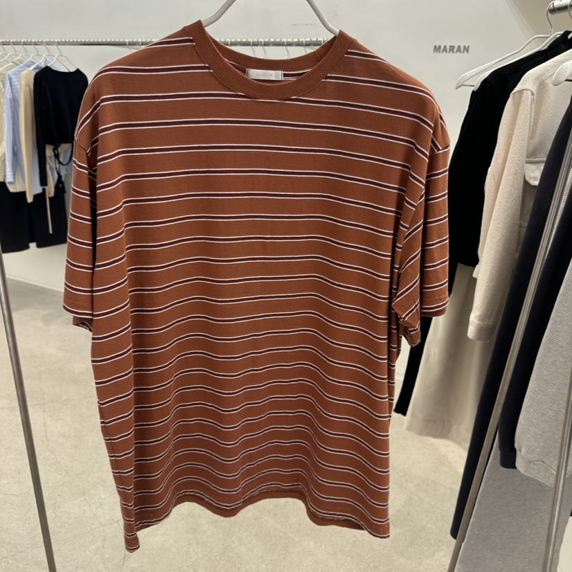 MARAN-P東大門代購女裝新品職業人氣時尚熱賣休閑T恤條紋MARANT恤圖色1