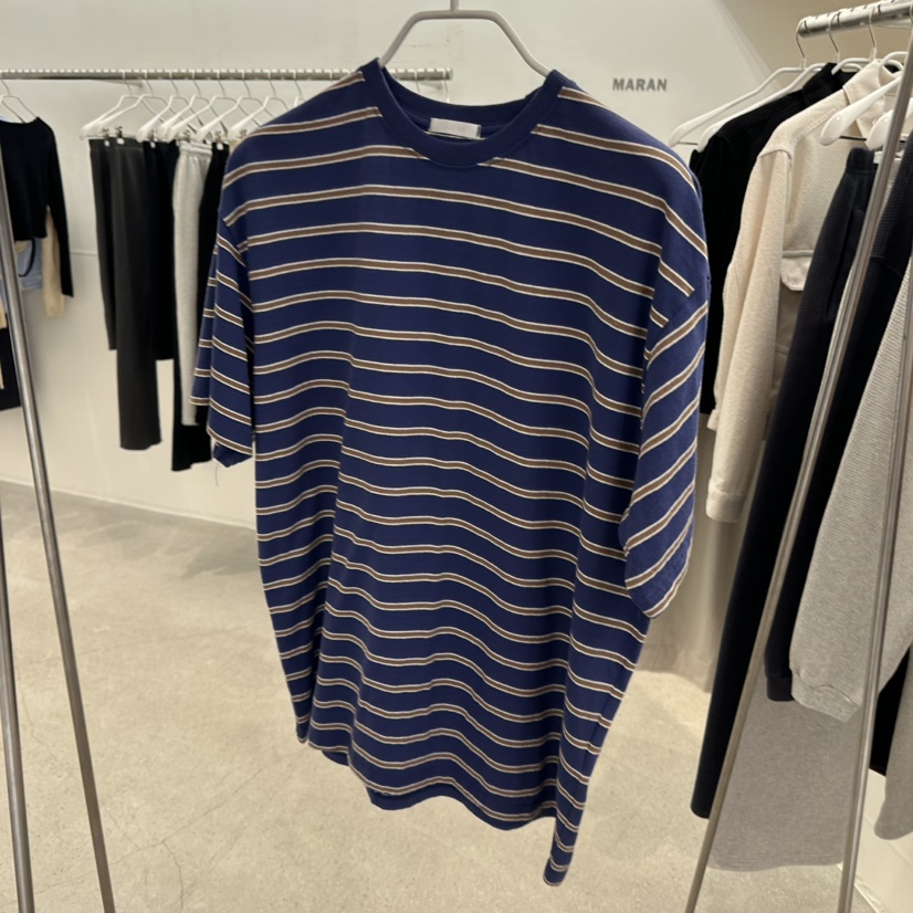 MARAN-P東大門代購女裝新品職業人氣時尚熱賣休閑T恤條紋MARANT恤圖色2