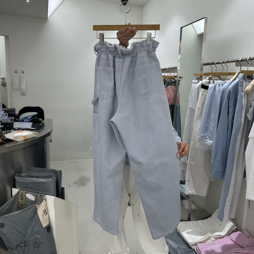 REPELLER東大門代購女士新品熱賣休閑褲不含腰帶皮褲豬皮REPELLER休閑褲