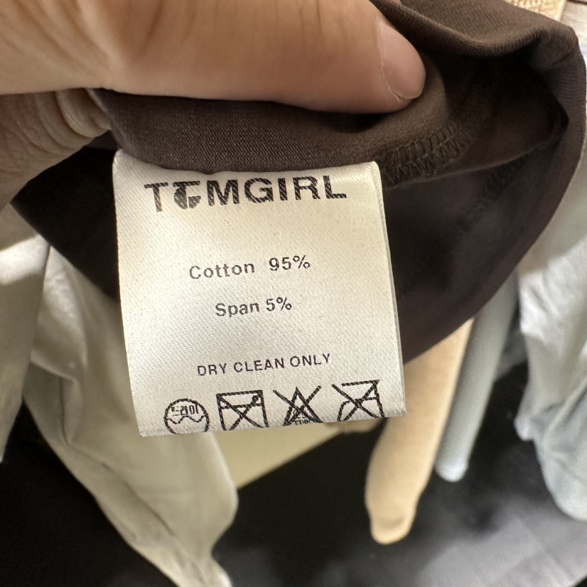 TOMGIRL韓國代購女士新品人氣26春季休閑熱賣職業時尚T恤TOMGIRLT恤