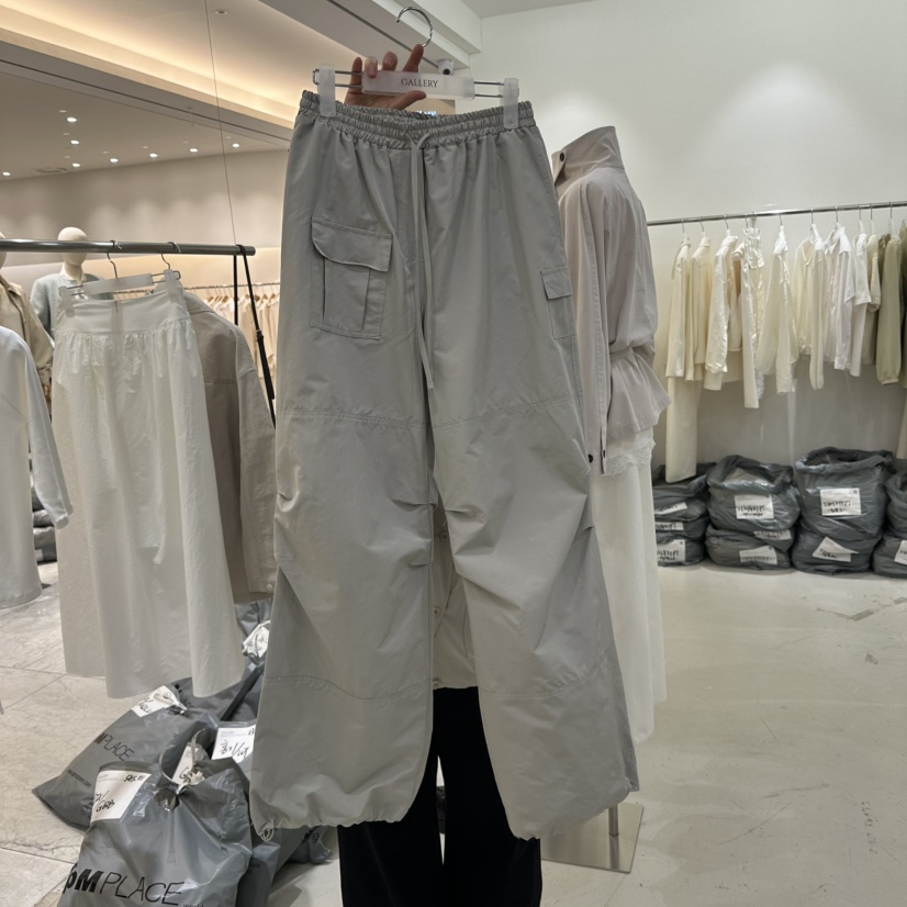 GALLERY-P東大門實拍女士新品熱賣職業人氣26春季休閑褲GALLERY-P休閑褲圖色1卡其綠