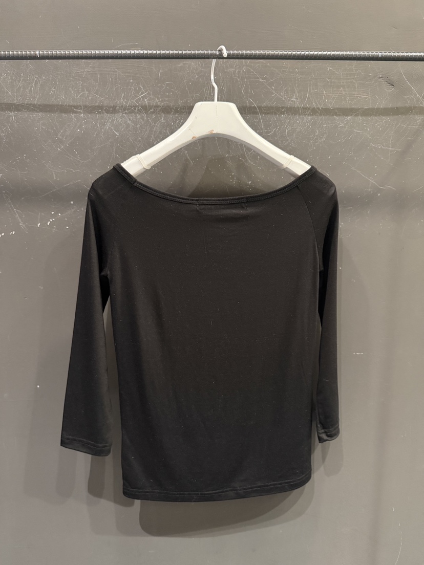 GATELESS東大門實拍女士新款26春季人氣休閑推薦長袖T恤透明GATELESS長袖T恤