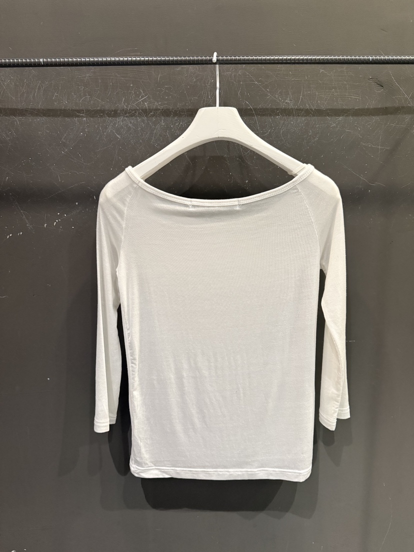 GATELESS東大門實拍女士新款26春季人氣休閑推薦長袖T恤透明GATELESS長袖T恤