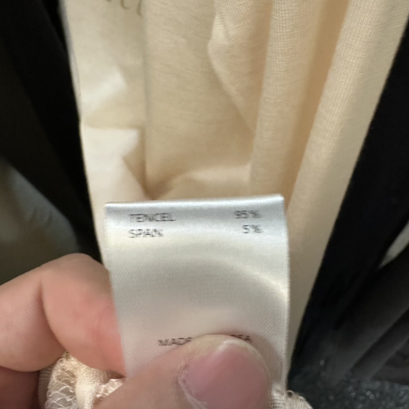 GATELESS東大門實拍女士新款26春季人氣休閑推薦長袖T恤透明GATELESS長袖T恤