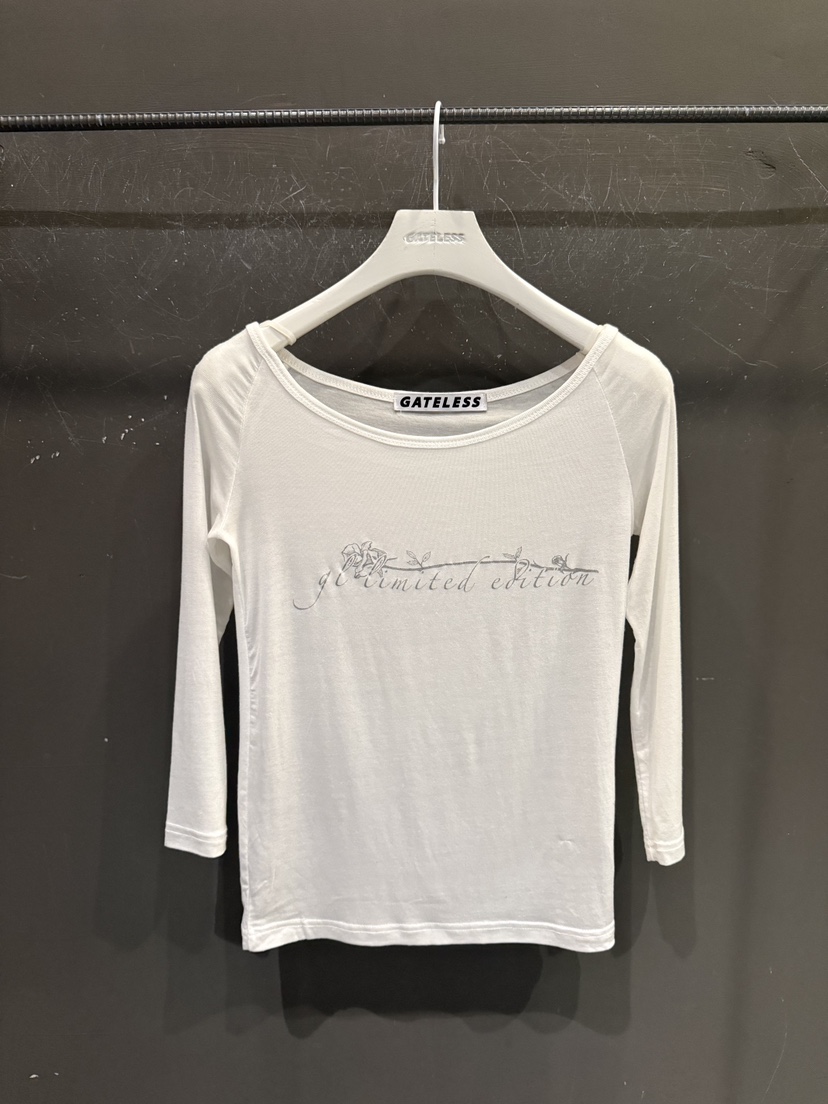GATELESS東大門實拍女士新款26春季人氣休閑推薦長袖T恤透明GATELESS長袖T恤圖色3