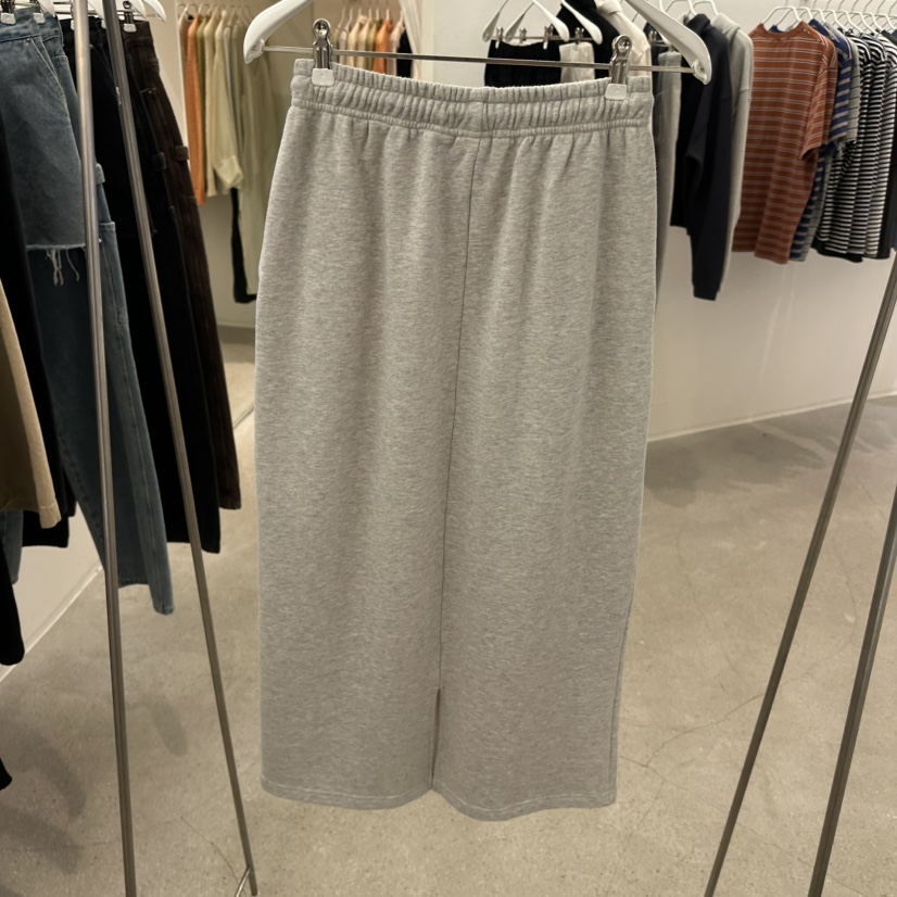 MARAN-P東大門實拍女士新品人氣熱賣休閑長裙運動裙開衩MARAN長裙