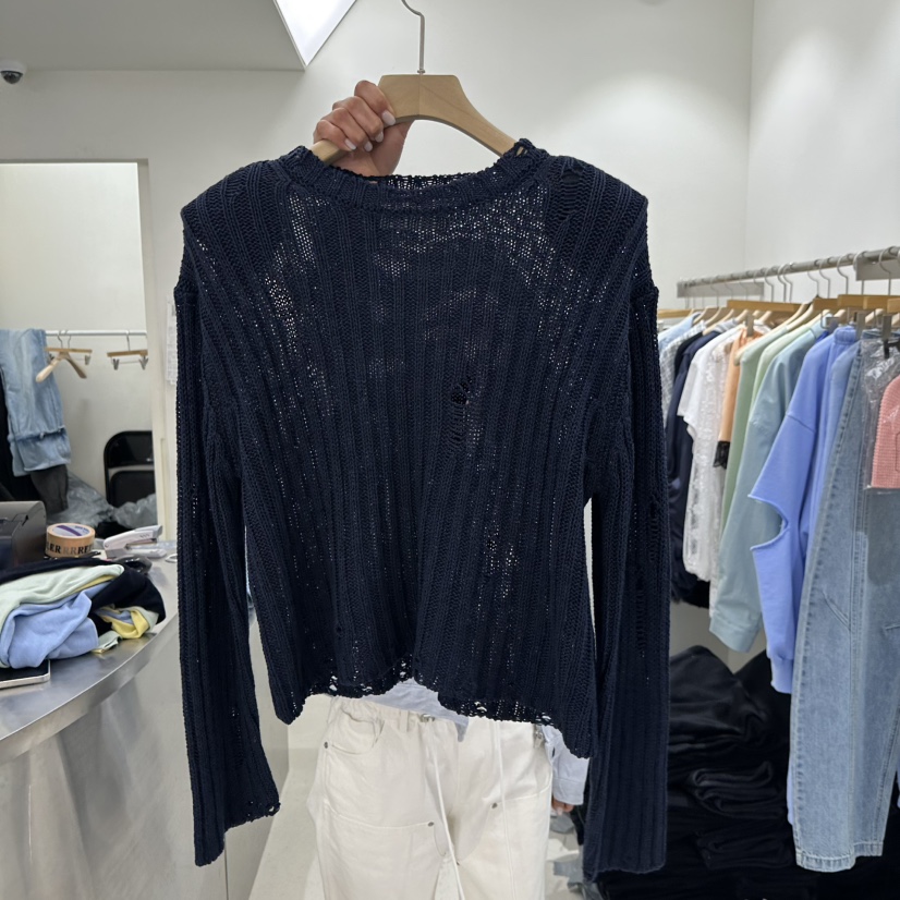 REPELLER韓國直郵女士新品人氣推薦熱賣26春季針織衫不含項鏈REPELLER針織衫圖色2