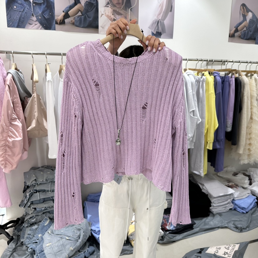 REPELLER韓國直郵女士新品人氣推薦熱賣26春季針織衫不含項鏈REPELLER針織衫圖色3