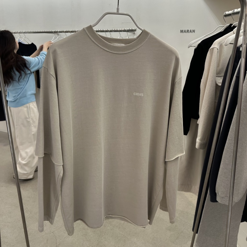 MARAN-P韓國代購女裝新款26春季人氣休閑時尚熱賣長袖T恤MARAN長袖T恤圖色3