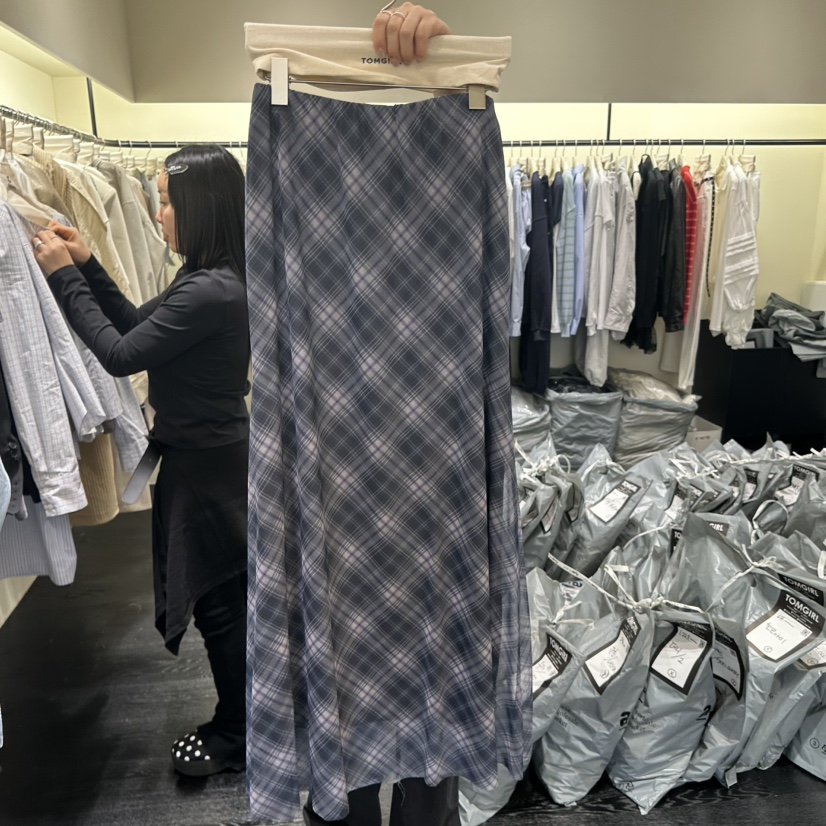 TOMGIRL東大門代購女裝新品熱賣時尚推薦休閑人氣職業長裙TOMGIRL長裙圖色2