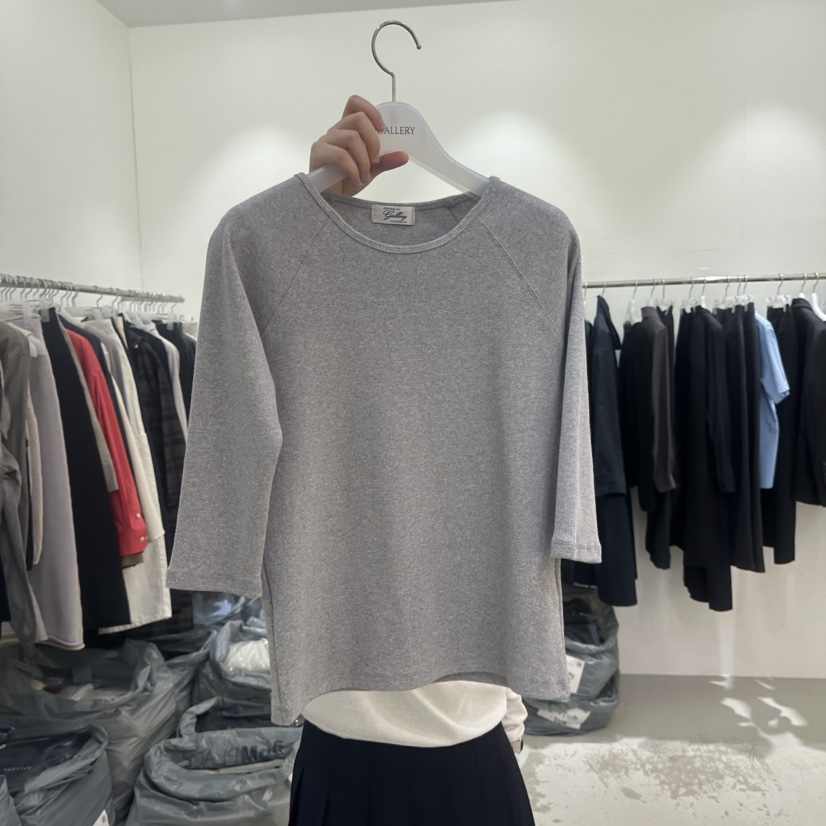 GALLERY-P東大門實拍女士新款時尚休閑職業人氣26春季T恤GALLERY-PT恤圖色1