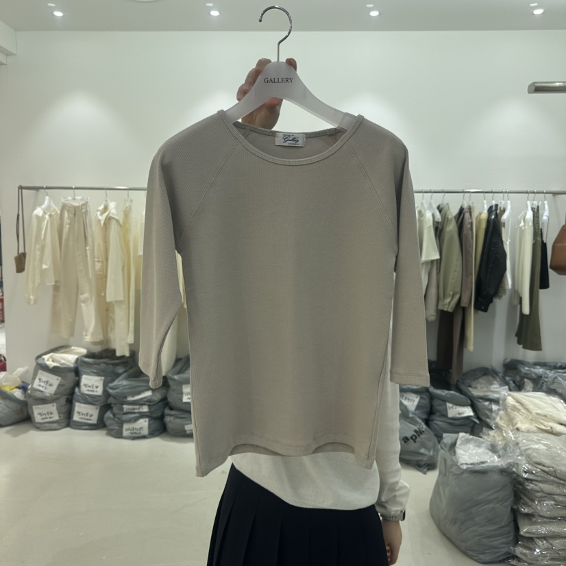 GALLERY-P東大門實拍女士新款時尚休閑職業人氣26春季T恤GALLERY-PT恤圖色3