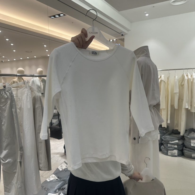 GALLERY-P東大門實拍女士新款時尚休閑職業人氣26春季T恤GALLERY-PT恤圖色4