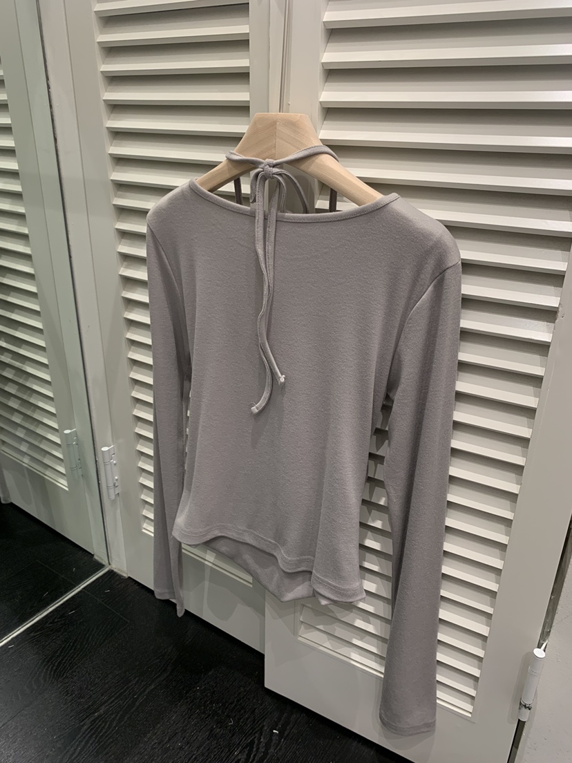 LE OVE/VERDI東大門代購女裝新款休閑推薦長袖T恤假兩件LE OVE/VERDI長袖T恤