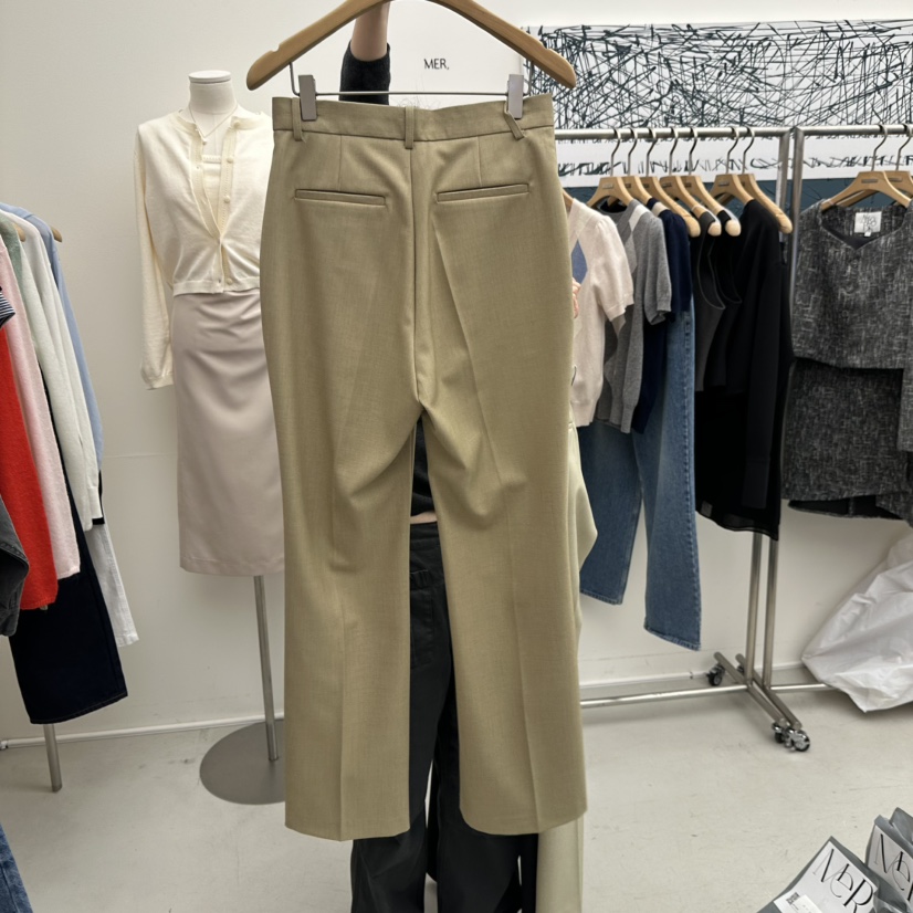 MER東大門代購女裝新款推薦人氣職業休閑時尚熱賣26春季休閑褲MER/ANGELO BIANCO休閑褲